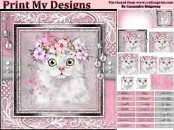 Happy Birthday thank you with love pyramid mini kit