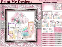 Happy Birthday thank you with love pyramid mini kit