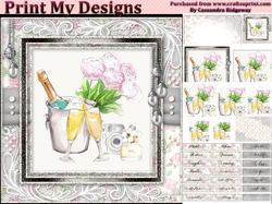 Happy Birthday thank you with love pyramid mini kit