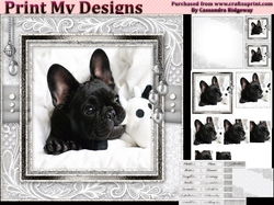 Happy Birthday thank you with love pyramid mini kit with dogs