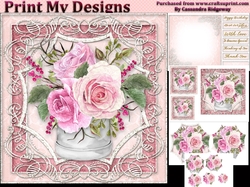 Happy Birthday thank you with love mini kit