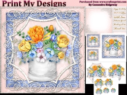 Happy Birthday thank you with love mini kit