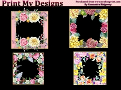 Floral frames