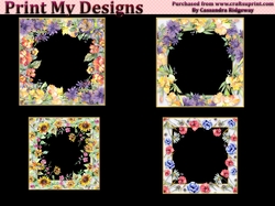 Floral frames