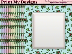 Christmas Square Frames collection