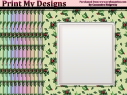 Christmas Square Frames collection