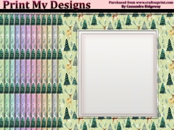 Christmas Square Frames collection