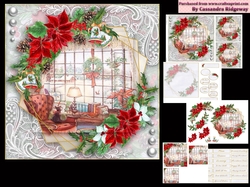 Christmas mini kit card 3 5