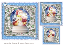 Christmas Globe Toppers 