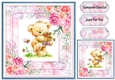 Just for you Teddy Fab floral Collection