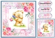 Just for you Teddy Fab floral Collection
