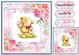 Just for you Teddy Fab floral Collection