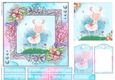 Cute little animal collection with tag