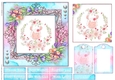 Cute little animal collection with tag