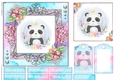 Cute little animal collection with tag