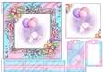 Cute little animal collection with tag