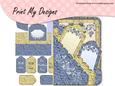 Crinkle Scalloped Pocket Card Kit 4