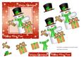 Buddy Snowman Card Front