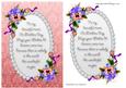 Mothers Day Pansies Card Front
