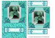 vintage Elegant Lady Quick card