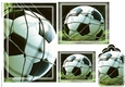 Football Toppers with tags 