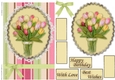 Birthday Floral Quick card