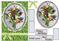 Birthday Floral Quick card