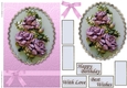 Birthday Floral Quick card