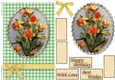 Birthday Floral Quick card