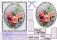 Birthday Floral Quick card