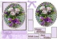 Birthday Floral Quick card