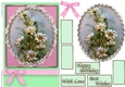 Birthday Floral Quick card
