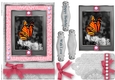 Black and White with a spash of color Quick Card