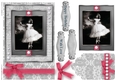Black and White ballet Quick Card