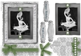 Black and White ballet Quick Card
