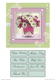 floral Toppers with