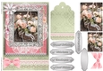 Shabby Chic Quick Card with gems tag, and lace
