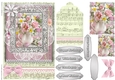 Shabby Chic Quick Card with gems tag, and lace
