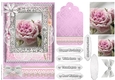 Shabby Chic Quick Card with gems tag, and lace