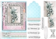 Shabby Chic Quick Card with gems tag, and lace