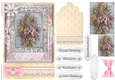 Shabby Chic Quick Card with gems tag, and lace