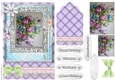 Shabby Chic Quick Card with gems tag, and lace
