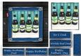 Fathers day leather and denim quick cards