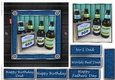 Fathers day leather and denim quick cards