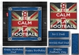 Fathers day leather and denim quick cards