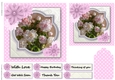 floral female quick card