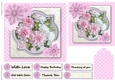 floral female quick card