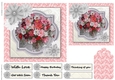 floral female quick card