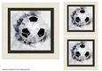 water color Toppers collection - football
