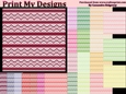 Berry and Fruit color collection CU 
